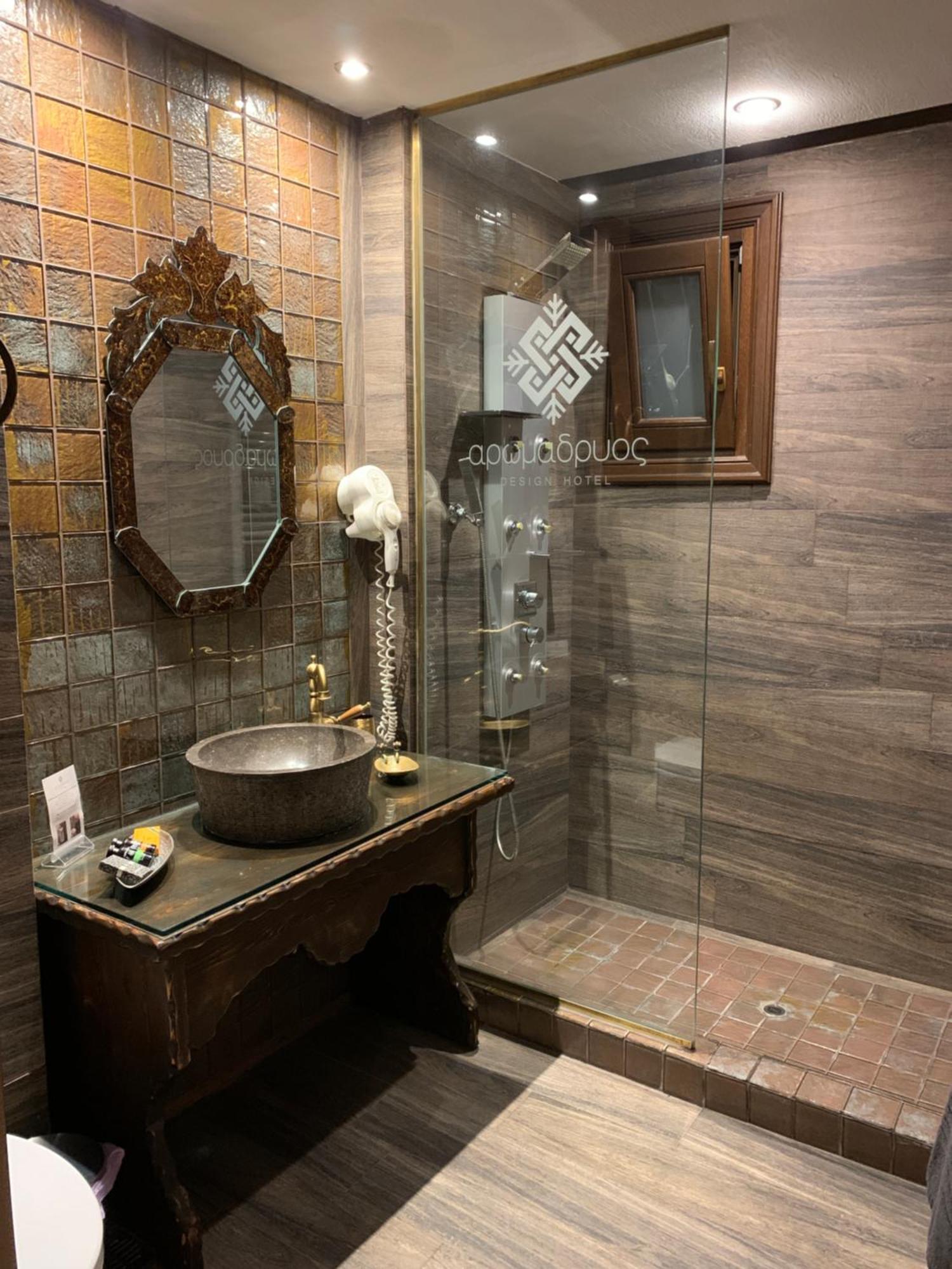 Aroma Dryos Spa & Eco Hotel Metsovo Bagian luar foto