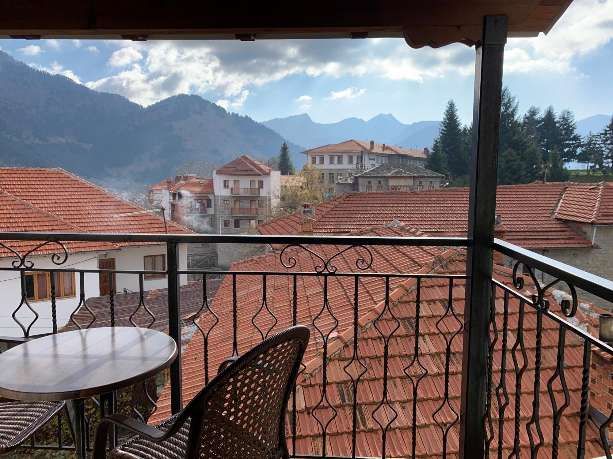 Aroma Dryos Spa & Eco Hotel Metsovo Bagian luar foto
