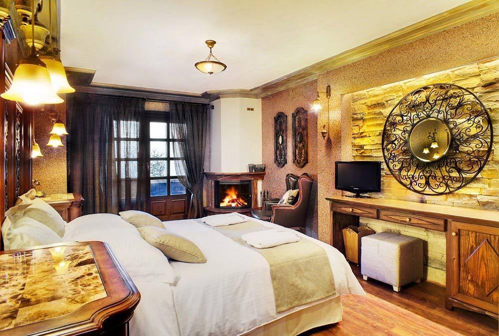 Aroma Dryos Spa & Eco Hotel Metsovo Bagian luar foto
