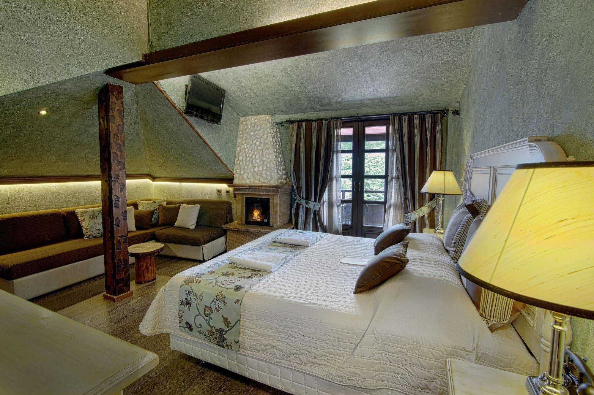 Aroma Dryos Spa & Eco Hotel Metsovo Bagian luar foto