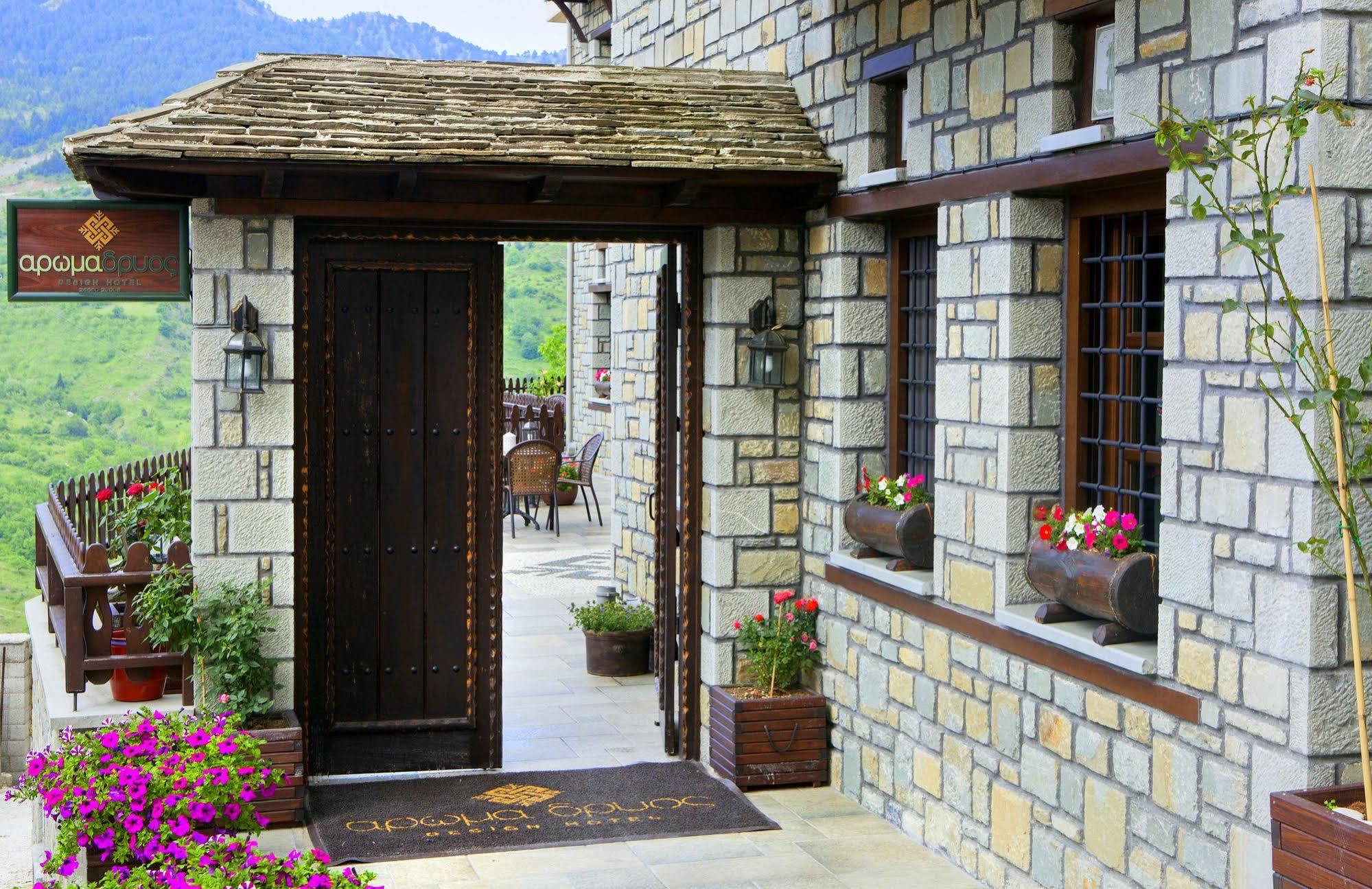 Aroma Dryos Spa & Eco Hotel Metsovo Bagian luar foto