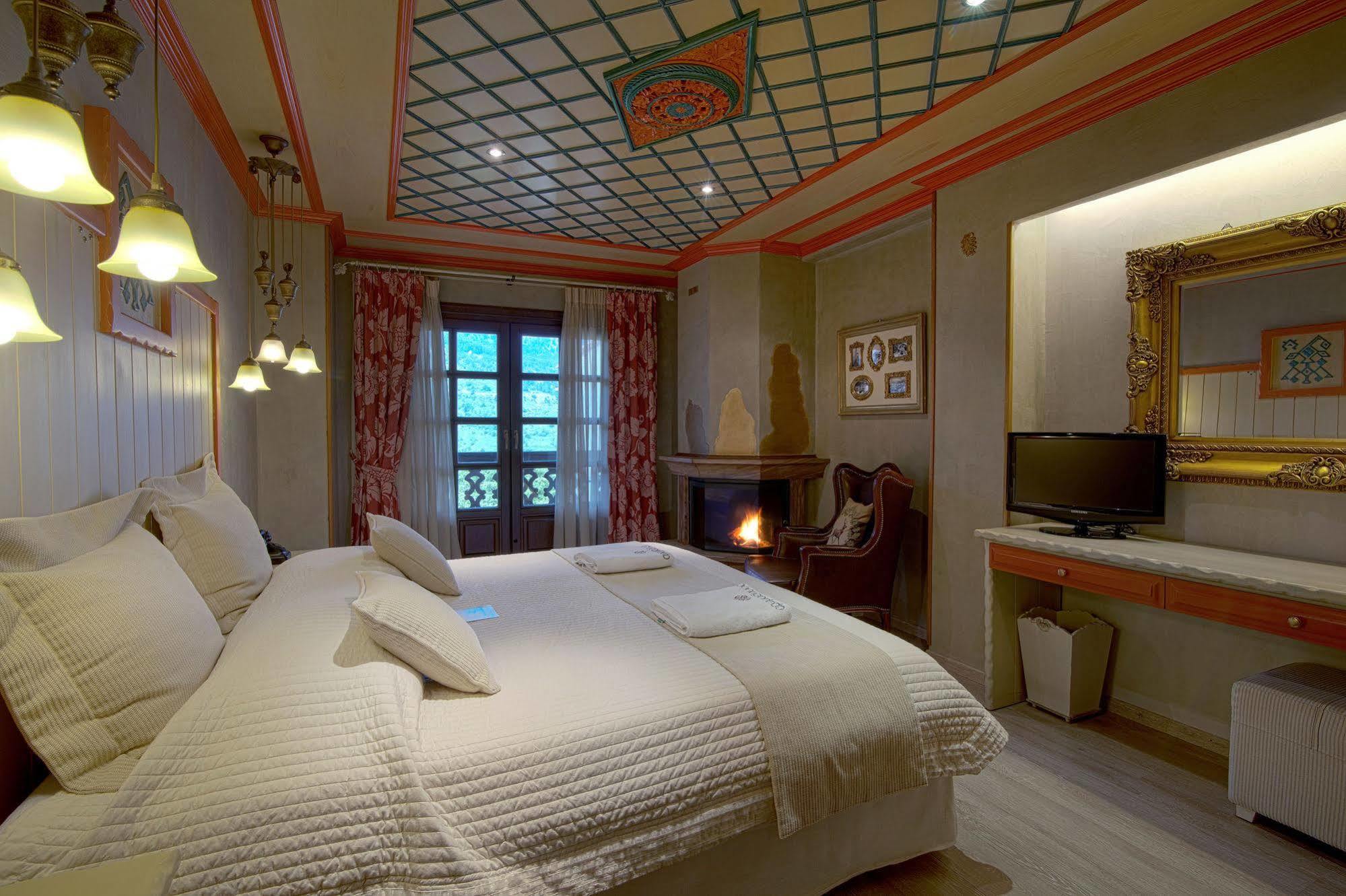 Aroma Dryos Spa & Eco Hotel Metsovo Bagian luar foto